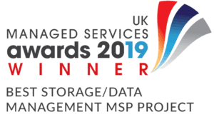 UK Managed Services Awards 2019 Winner - Best Stroage/Data Management MSP Project